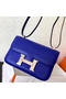 Hermes Constance 24 Handmade Bag In Blue Electric Epsom Leather  Replica