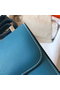 Hermes Constance 24 Handmade Bag In Blue Jean Epsom Leather  Replica