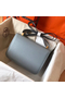 Hermes Constance 24 Handmade Bag In Blue Lin Epsom Leather  Replica
