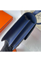 Hermes Constance 24 Handmade Bag In Blue Saphir Epsom Calfskin  Replica