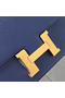 Hermes Constance 24 Handmade Bag In Blue Saphir Epsom Calfskin  Replica
