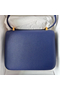 Hermes Constance 24 Handmade Bag In Blue Saphir Epsom Calfskin  Replica