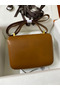 Hermes Constance 24 Handmade Bag In Gold Barenia Calfskin  Replica