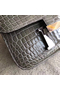 Hermes Constance 24 Handmade Bag In Grey Niloticus Crocodile  Replica