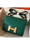 Hermes Constance 24 Handmade Bag In Malachite Epsom Leather  Replica