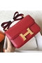 Hermes Constance 24 Handmade Bag In Red Epsom Leather  Replica