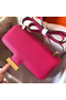 Hermes Constance 24 Handmade Bag In Rose Red Epsom Leather  Replica