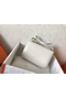 Hermes Constance 24 Handmade Bag In White Epsom Leather  Replica
