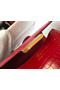 Hermes Constance 24cm Bag In Red Embossed Crocodile  Replica