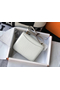 Hermes Constance 24cm Bag In White Embossed Crocodile  Replica