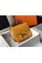 Hermes Constance 24cm Bag In Yellow Embossed Crocodile  Replica