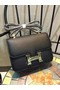 Hermes Constance Bag Calfskin Leather H9978 Black  Replica
