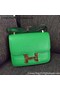 Hermes Constance Bag Calfskin Leather H9999 Light Green  Replica
