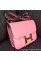 Hermes Constance Bag Calfskin Leather H9999 Pink  Replica