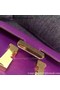Hermes Constance Bag Calfskin Leather H9999 Purple  Replica