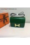 Hermes Constance Bag Croco Leather H9978C Green  Replica