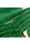 Hermes Constance Bag Croco Leather H9978C Green  Replica