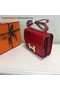 Hermes Constance Bag Croco Leather H9978C Red  Replica