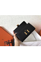 Hermes Constance Long Wallet In Black Epsom Leather  Replica