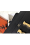 Hermes Constance Long Wallet In Black Epsom Leather  Replica