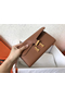 Hermes Constance Long Wallet In Gold Epsom Leather  Replica