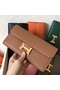 Hermes Constance Long Wallet In Gold Epsom Leather  Replica