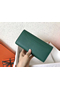 Hermes Constance Long Wallet In Malachite Epsom Leather  Replica