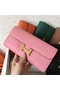 Hermes Constance Long Wallet In Pink Epsom Leather  Replica