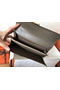 Hermes Constance Long Wallet In Taupe Epsom Leather  Replica