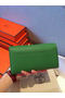 Hermes Constance Long Wallets Original Leather HA909 Green Wallets  Replica