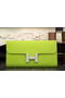 Hermes Constance Long Wallets Original Leather HA909 Light Green Wallets  Replica