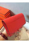 Hermes Constance Long Wallets Original Leather HA909 Light Red Wallets  Replica
