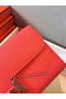 Hermes Constance Long Wallets Original Leather HA909 Light Red Wallets  Replica