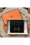Hermes Constance Wallets espom leather H2297 black  Replica