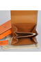 Hermes Constance Wallets Togo Leather A608 Camel  Replica