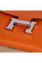 Hermes Constance Wallets Togo Leather A608 Orange  Replica