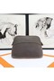 Hermes Cosmetic Bag H3699 Grey  Replica