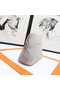 Hermes Cosmetic Bag H3699 Light Grey  Replica