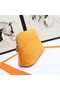 Hermes Cosmetic Bag H3699 Yellow  Replica