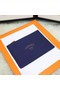 Hermes Cosmetic Bag H3700 Blue  Replica