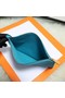 Hermes Cosmetic Bag H3700 Light Blue  Replica