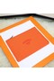 Hermes Cosmetic Bag H3700 Orange  Replica