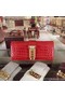 Hermes Croco Leather Clutch H88017 Red  Replica
