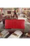 Hermes Croco Leather Clutch H88017 Red  Replica