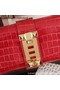 Hermes Croco Leather Clutch H88017 Red  Replica
