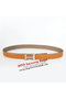 Hermes Dark Gray Bovine Jugular Veins Belt HR1009B Silver  Replica