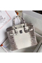 Hermes Diamond Birkin 30cm In Himalaya Niloticus Crocodile Skin  Replica