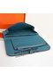 Hermes Dogon Combined Wallet A508 Light Blue  Replica