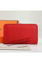 Hermes Dogon Combined Wallet A508 Red  Replica