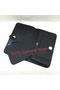 Hermes Dogon Combined Wallet Litchi Leather A508 Black  Replica